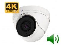Top 10 Security Camera - Outdoor dome camera with audio and night vision